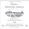 Rauzan Ségla - Margaux 2000
