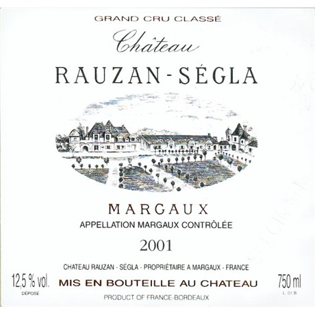 Rauzan Ségla - Margaux 2001