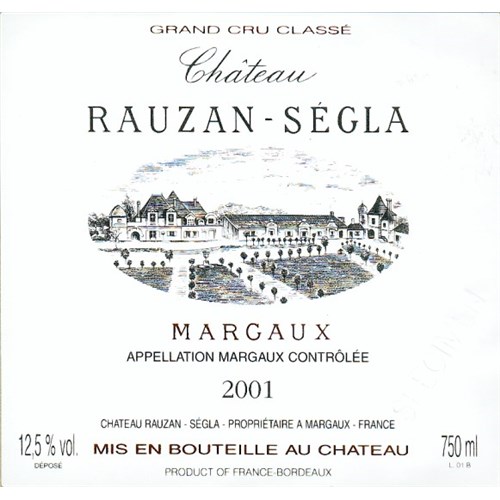 Rauzan Ségla - Margaux 2001