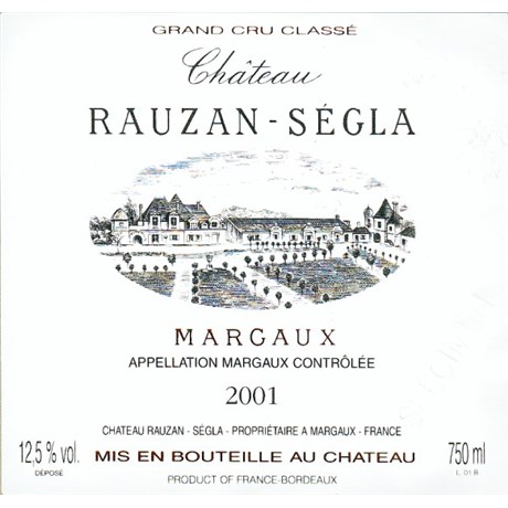 Rauzan Ségla - Margaux 2001