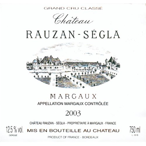 Rauzan Ségla - Margaux 2003