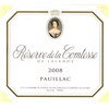 Réserve de la Comtesse - Château Pichon Longueville - Pauillac 2008