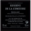 Réserve de la Comtesse - Château Pichon Longueville - Pauillac 2009