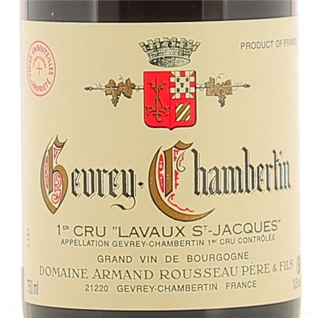 Rousseau - Lavaux Saint Jacques - Gevrey Chambertin Grand Cru 2019