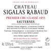 Sigalas Rabaud - Sauternes 2018