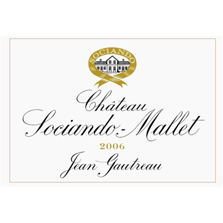 Sociando-Mallet - Haut-Médoc 2006