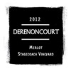 Stagecoach Merlot - Derenoncourt California - Napa Valley 2012 