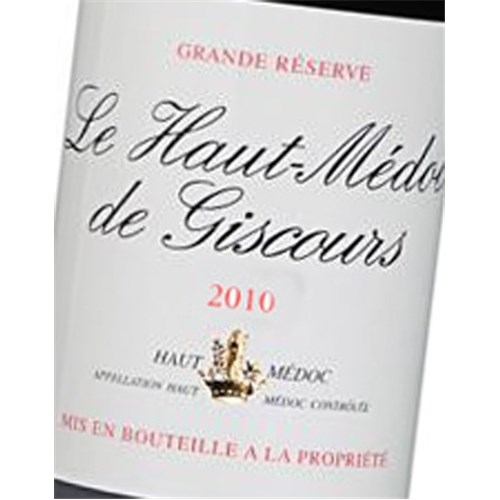 The Haut Médoc de Giscours - Château Giscours - Haut-Médoc 2016 b5952cb1c3ab96cb3c8c63cfb3dccaca 
