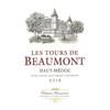Les Tours de Beaumont - Château Beaumont - Haut-Médoc 2018