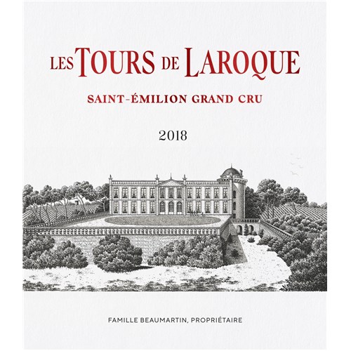 Tours de Laroque - Saint-Emilion Grand Cru 2018