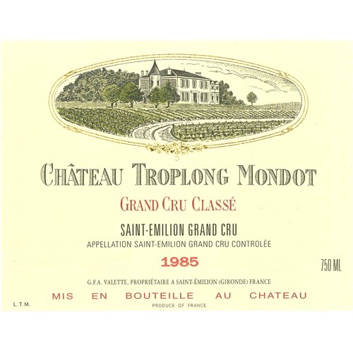 Troplong Mondot - Saint-Emilion Grand Cru 1985