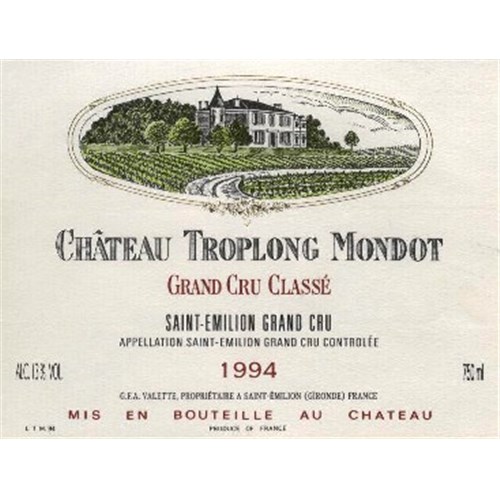 Troplong Mondot - Saint-Emilion Grand Cru 1994