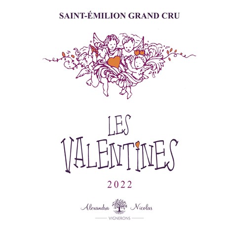 Les Valentines - Saint-Emilion Grand Cru 2022