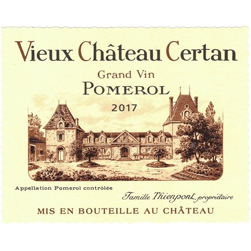Vieux Château Certan - Pomerol 2017