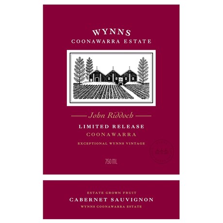 Wynns - John Riddoch Cabernet Sauvignon - Coonawarra 2019
