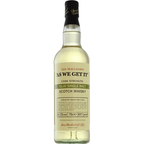 As We Get It - Ian Mac Leod's - Islay Single Malt Scotch Whisky 60.6° 70cl