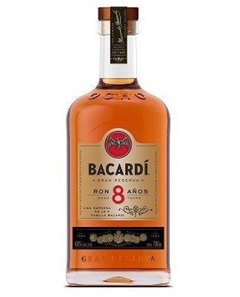 Bacardi Ocho rum 8 years 40 ° 
