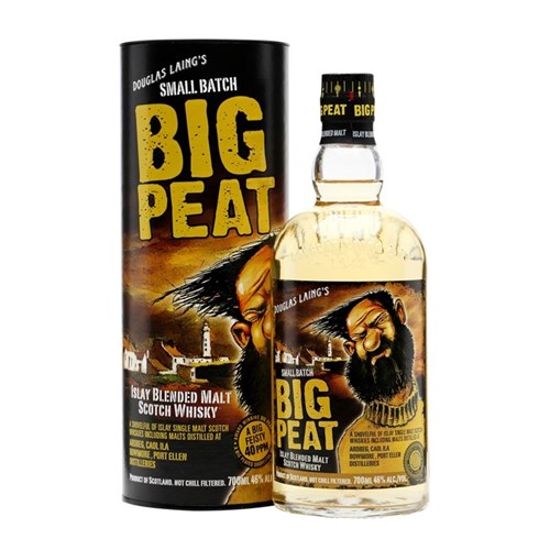 Big Peat 46 ° - Blended Malt Scotch Whiskey - Douglas Laing 
