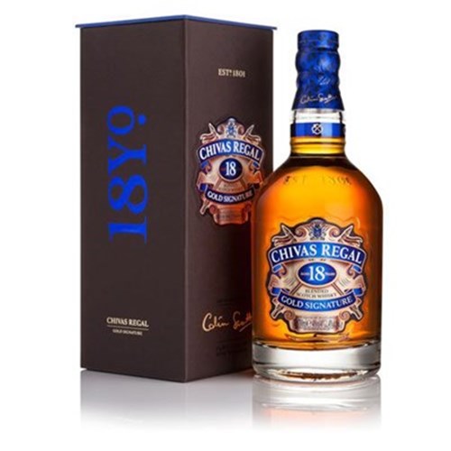 Chivas Regal 18 Years Gold Signature - Blended Scotch Whiskey - 40 ° 70 cl 6b11bd6ba9341f0271941e7df664d056 