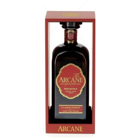 Coffret Rhum Arcane Flamboyance 40° 70 cl