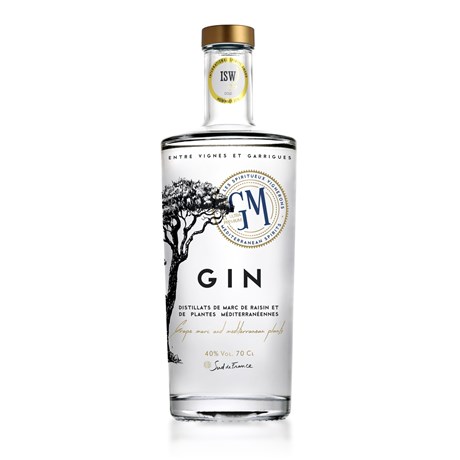 Gin 40 ° - The Grape of Montpellier 