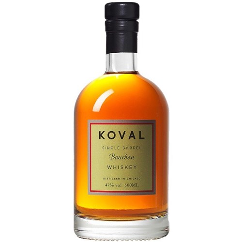 Koval Bourbon Single Barrel Whiskey 47° 50 cl