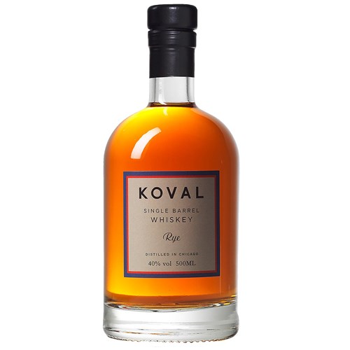 Koval Rye Single Barrel Whiskey 40° 50 cl