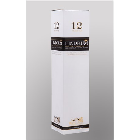 Lindrum 12 ans Blended Malt Scotch Whisky avec étui