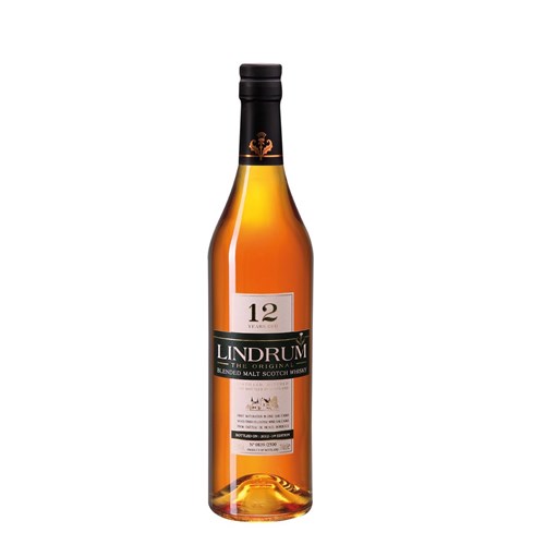 Lindrum 12 years Blended Malt Scotch Whiskey with case 