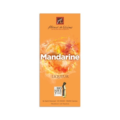 Liqueur de Mandarine 42° - Abbaye de Lerins