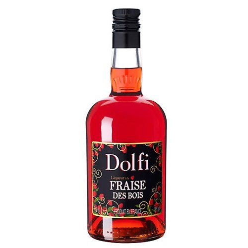 Liqueur fraise des bois 18° 70 cl Dolfi