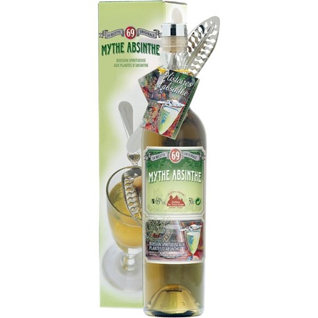 Mythe Absinthe de la Distillerie des Terres Rouges - 69° 50 cl