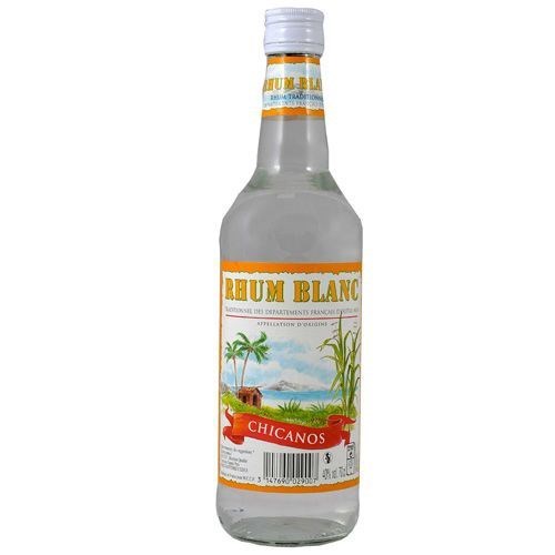 Rhum Blanc Chicanos 40° 70 cl