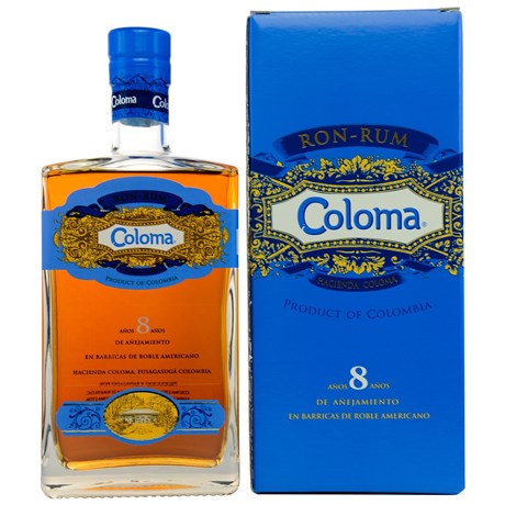 Rhum Coloma 40° 70 cl (avec étui)