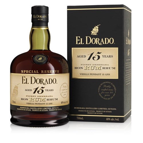 Rhum El Dorado 15 Ans 43°