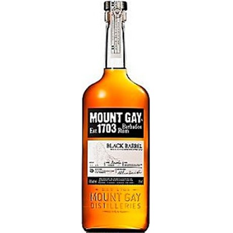 Rhum black barrel 43° 70 CL Mount Gay