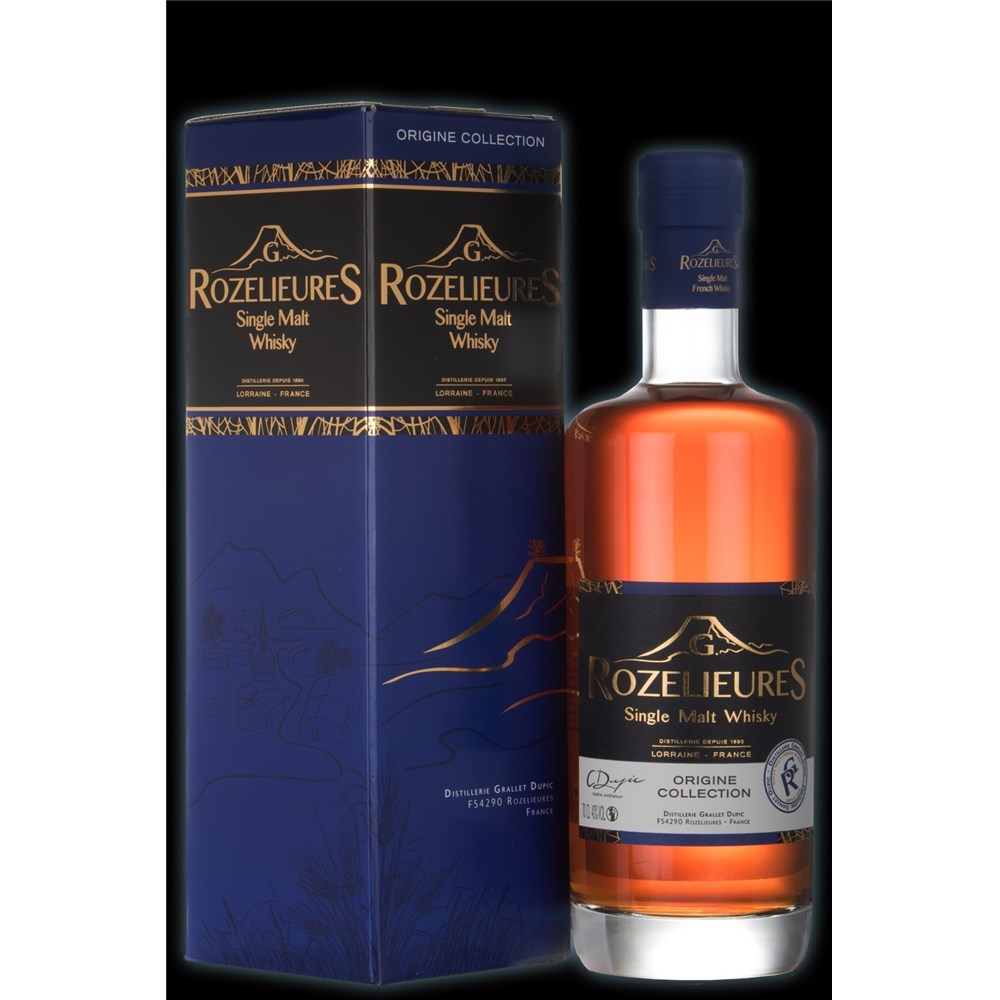 Whisky Rozelieures - Coffret Origine 2 verres 40% - Whisky G-Rozelieures