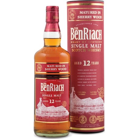 The BenRiach 12 ans 46° - Single Malt Scotch Whisky