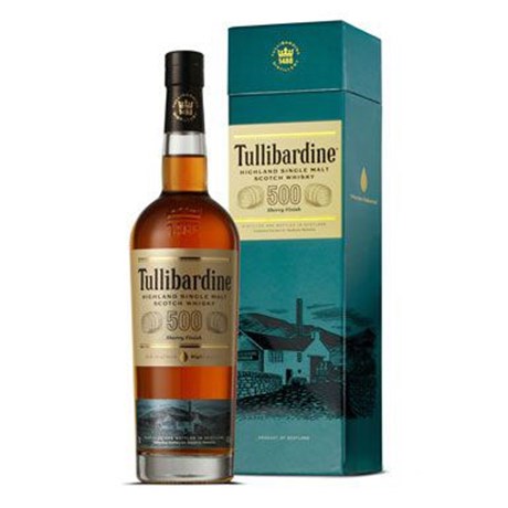 Tullibardine 500 - Highland Single Malt Scotch Whisky - Sherry Finish 43° 70 cl