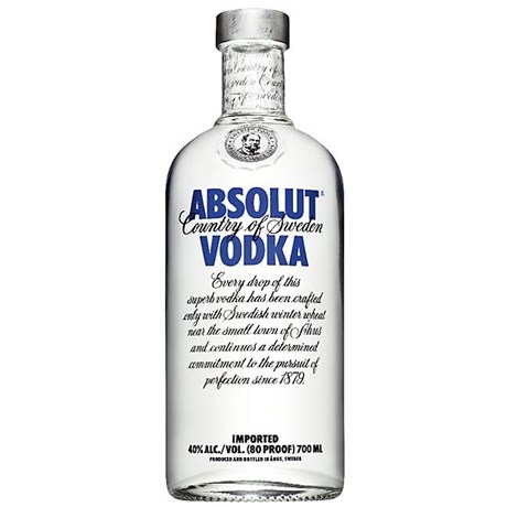 Vodka Absolut Blue 40 ° 70 cl 