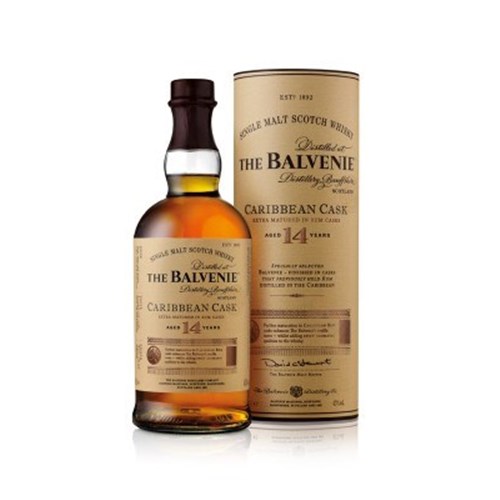 Whisky Balvenie 14 ans - Caribbean Cask 43° 70 cl