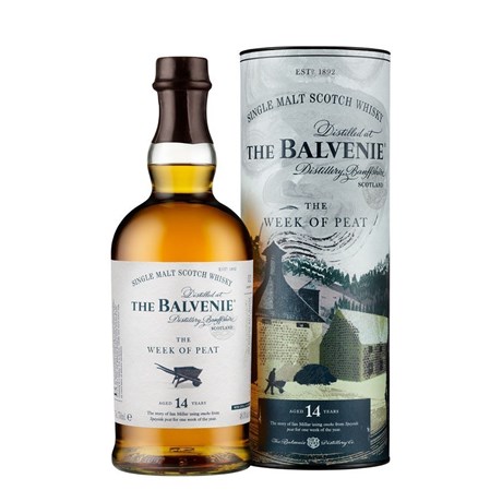 Whisky Balvenie 14 ans - The Week of Peat 48,3° 70 cl