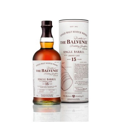 Whisky Balvenie 15 ans - Single Barrel Sherry Cask 47.8° 70 cl
