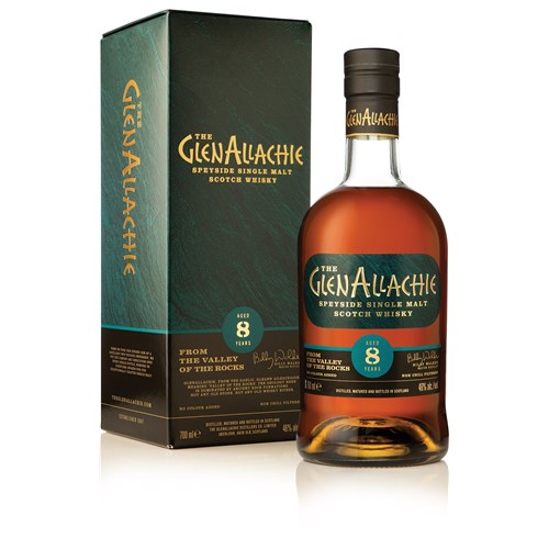 Whisky GlenAllachie 8 ans - Speyside Single Malt Scotch Whisky 46° 70cl