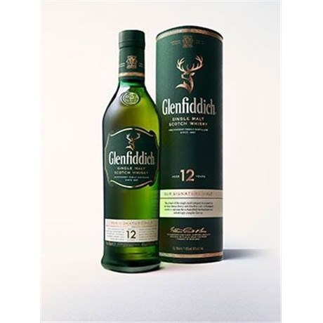 Whisky Glenfiddich 12 ans d'âge 40°