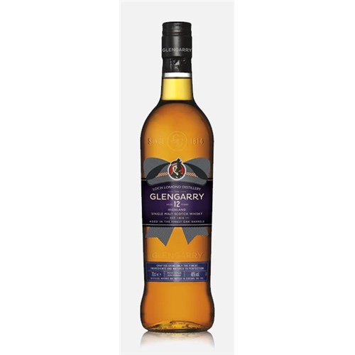 Whisky Glengarry 12 Ans Single Malt 46° 70 cl