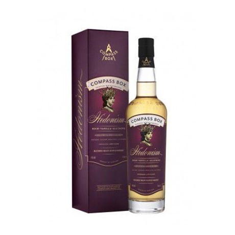 Whisky Hedonism Compass Box 43° 70 cl