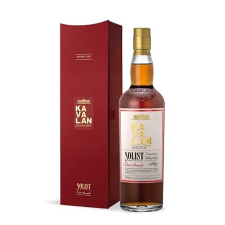 Whisky Kavalan - Solist Cask Strength - Sherry Cask 59.4° avec étui