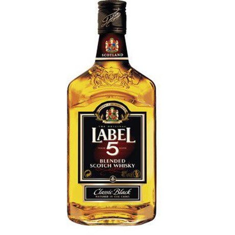 Whisky Label 5 40° 35 cl