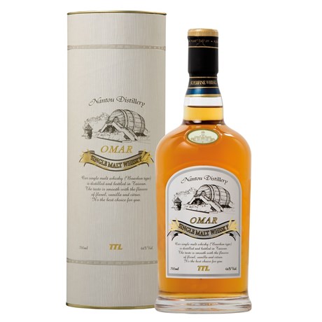 Whisky Omar - Bourbon cask - Single Malt Whisky 46° 70 cl